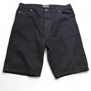 Vintage 90s Sonoma‎ Black Denim Shorts, Men's Size 36